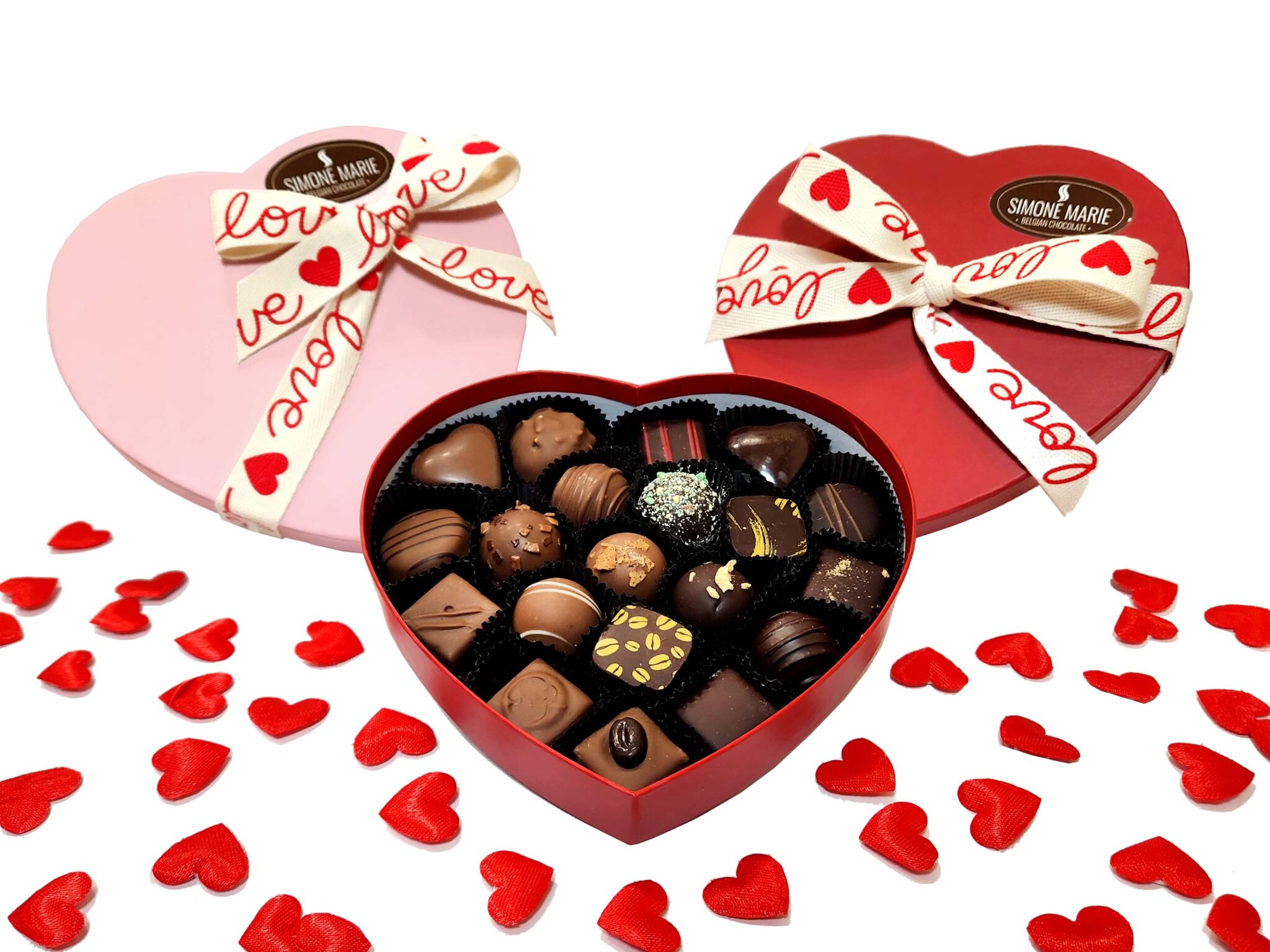 20pc Assorted Belgian Chocolates in Heart Shape Box – Toronto Belgian ...