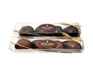 Belgian Chocolate Praline mouse tray (4 pieces)